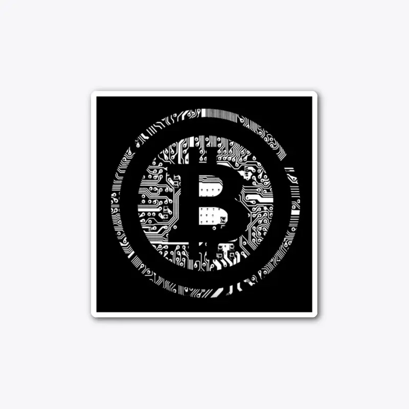 Bitcoin Sticker Small